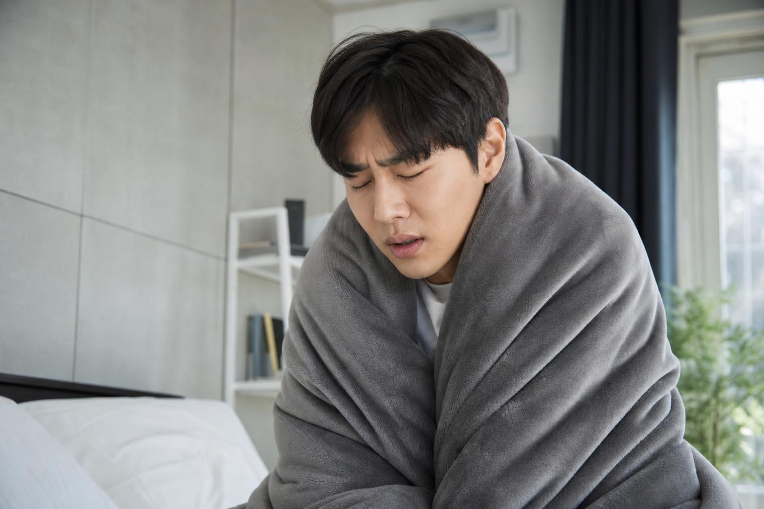 갑작스러운 고열과 오한, 심한 몸살이 동반되는 경우