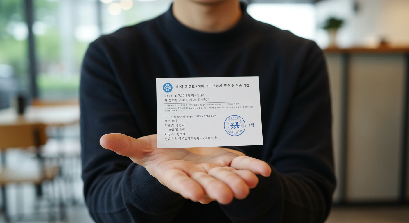 딱 맞는 사이즈! 투표 인증 용지 크기는?
