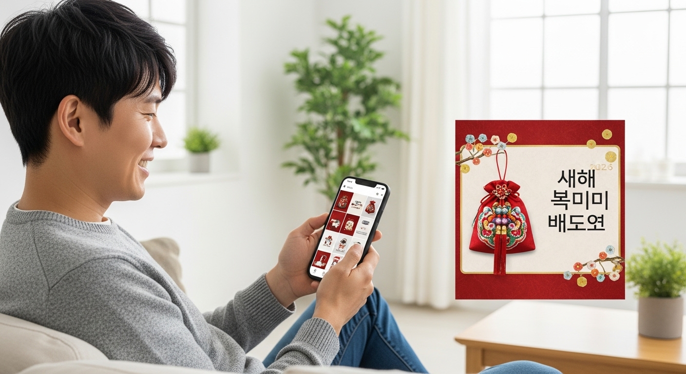 가족, 친구, 연인에게 보내는 특별한 2026년 새해 복 많이 받으세요 이미지