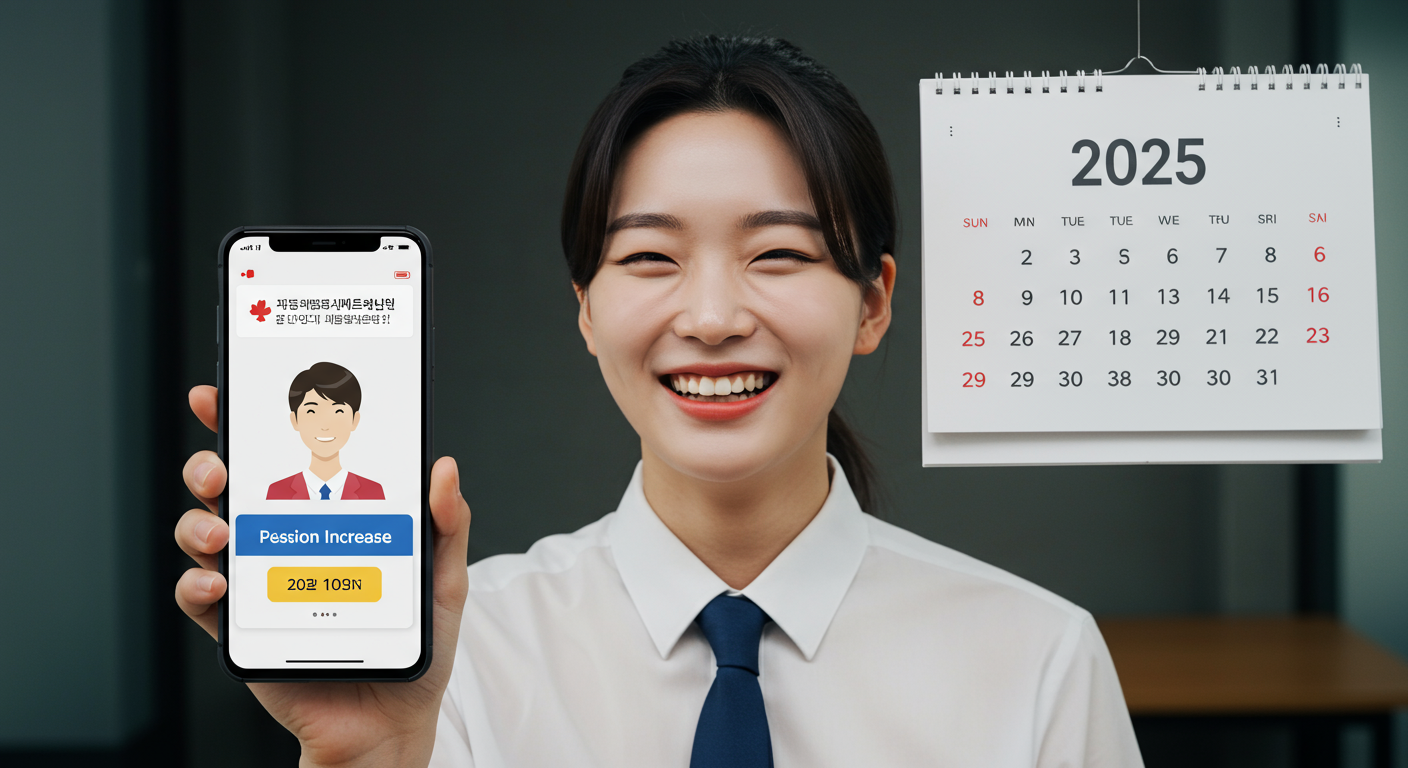 2025년 국민연금수령액, 얼마나 더 받을까요?