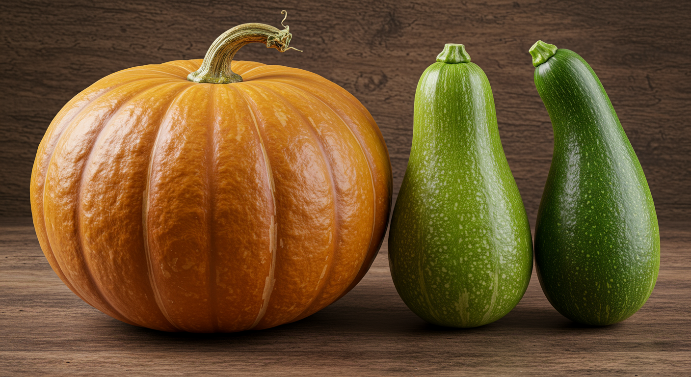 조선호박 vs 애호박, 무엇이 다를까요?