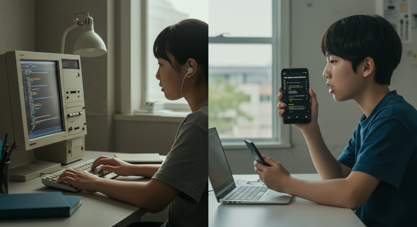 예전 코딩과 뭐가 다른가요?