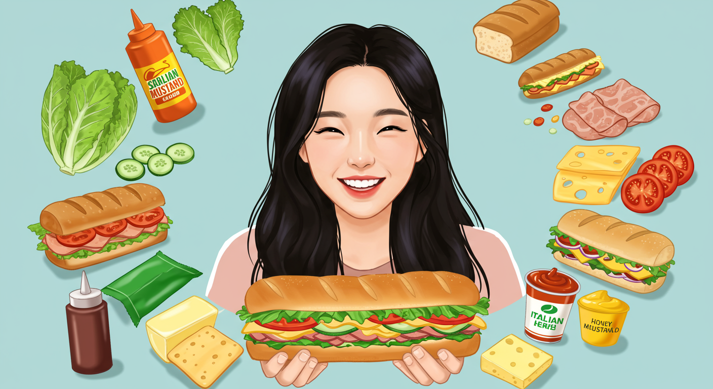 써브웨이, 나만의 꿀조합 찾기! 2024-2025 베스트 썹으로 시작해요 📝