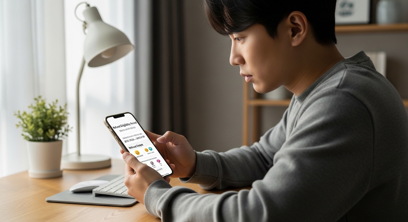 내가 환불받을 수 있을까? 대상 기간과 범위 확인하기