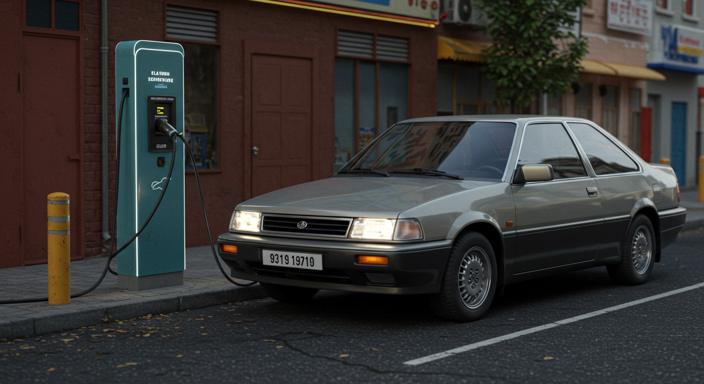 현대 EV 1호: 국내 전기차의 첫걸음