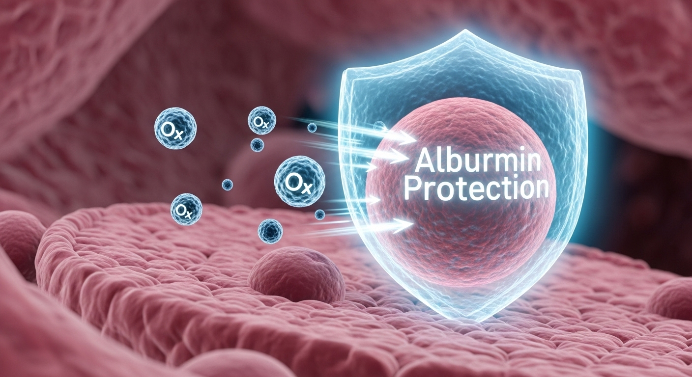 세포를 지키는 방패: 알부민의 항산화 및 항염증 작용
