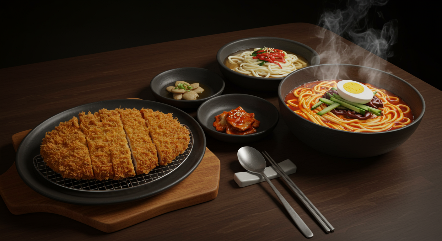 다양한 메뉴, 뭘 먹을까?