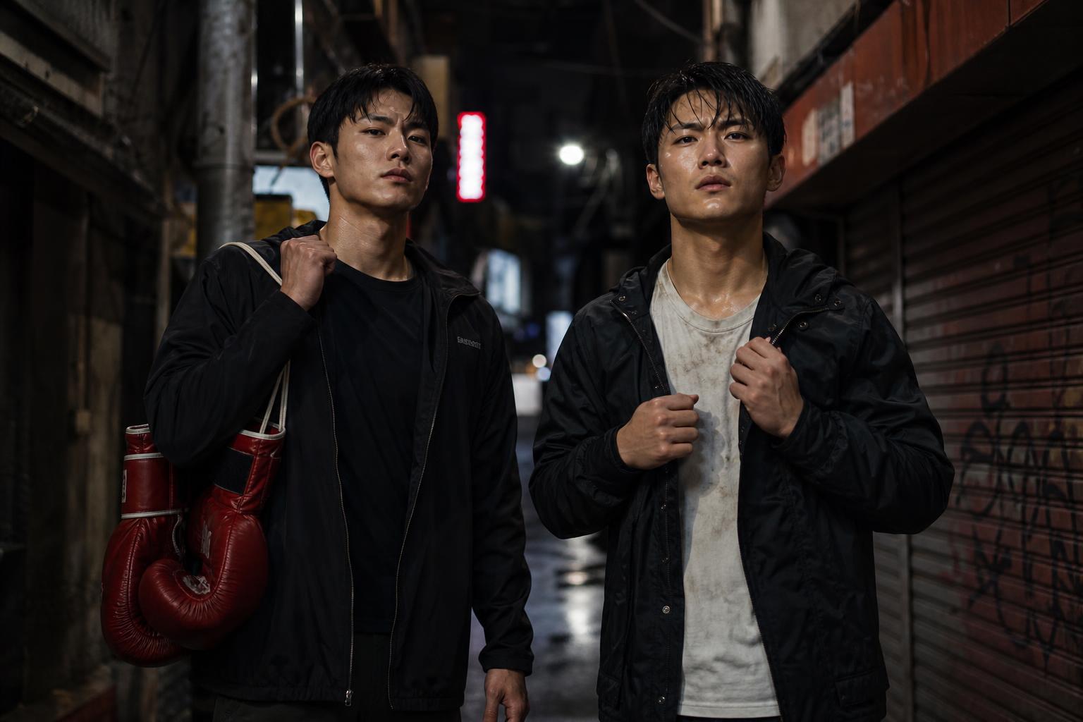 두 청년 복서의 사채업 복수극 서사