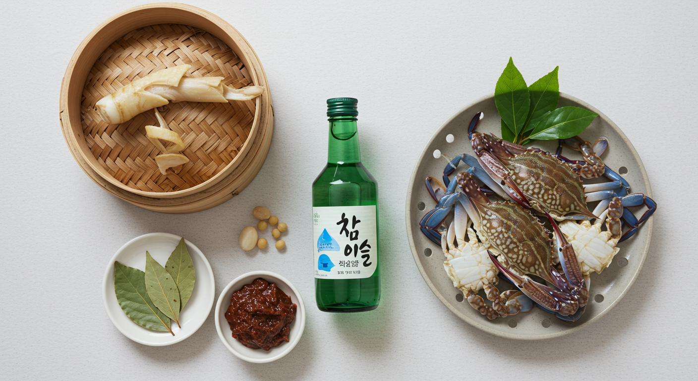맛있는 꽃게찜을 위한 필수 준비물