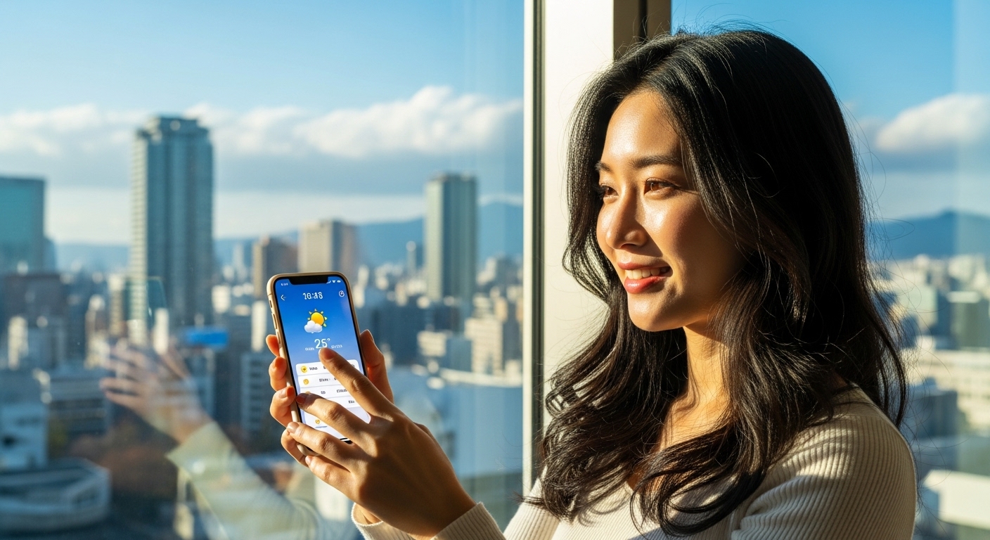 월별 기온, 이렇게 달라져요!