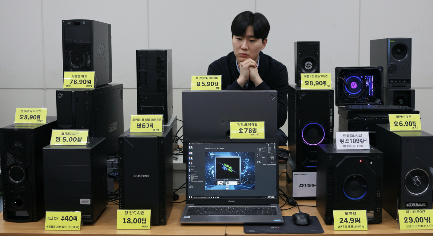 인기 중고컴퓨터 모델과 시세 파악