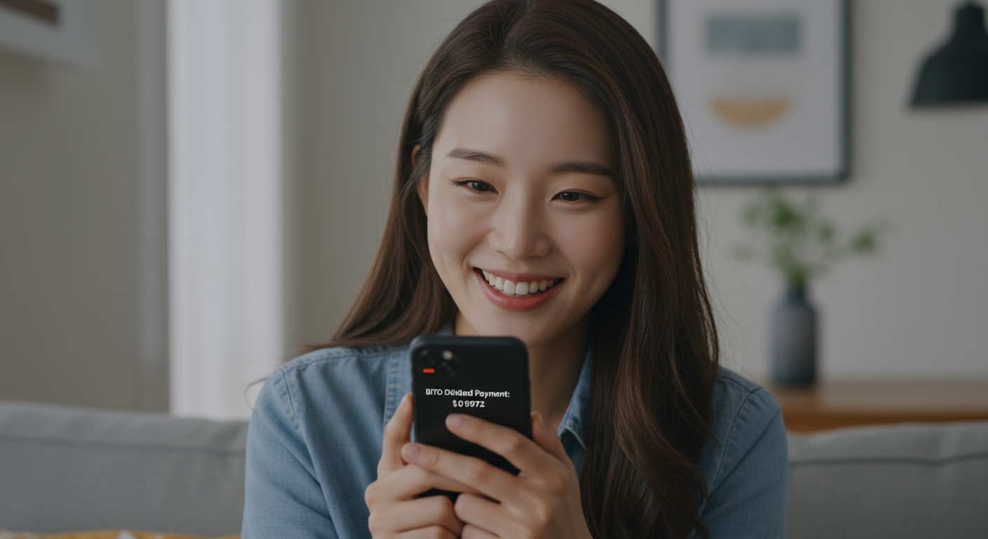 🎉 2025년 6월 BITO 배당금, 이렇게 나왔어요!