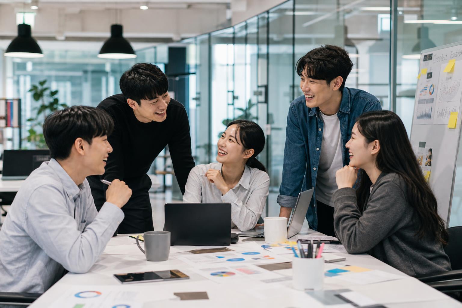 일과 학업에서 MALO 원숭이형의 모습