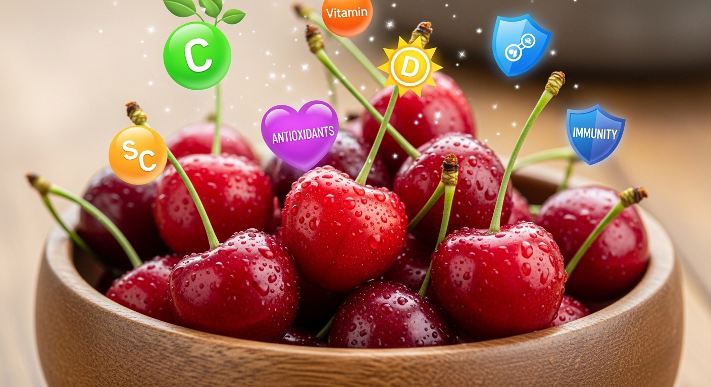 몸에 좋은 타트체리, 어떤 영양소들이 가득할까요?