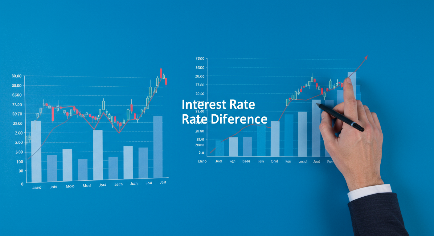 왜 엔화는 계속 약했을까요? 금리 차이의 비밀!