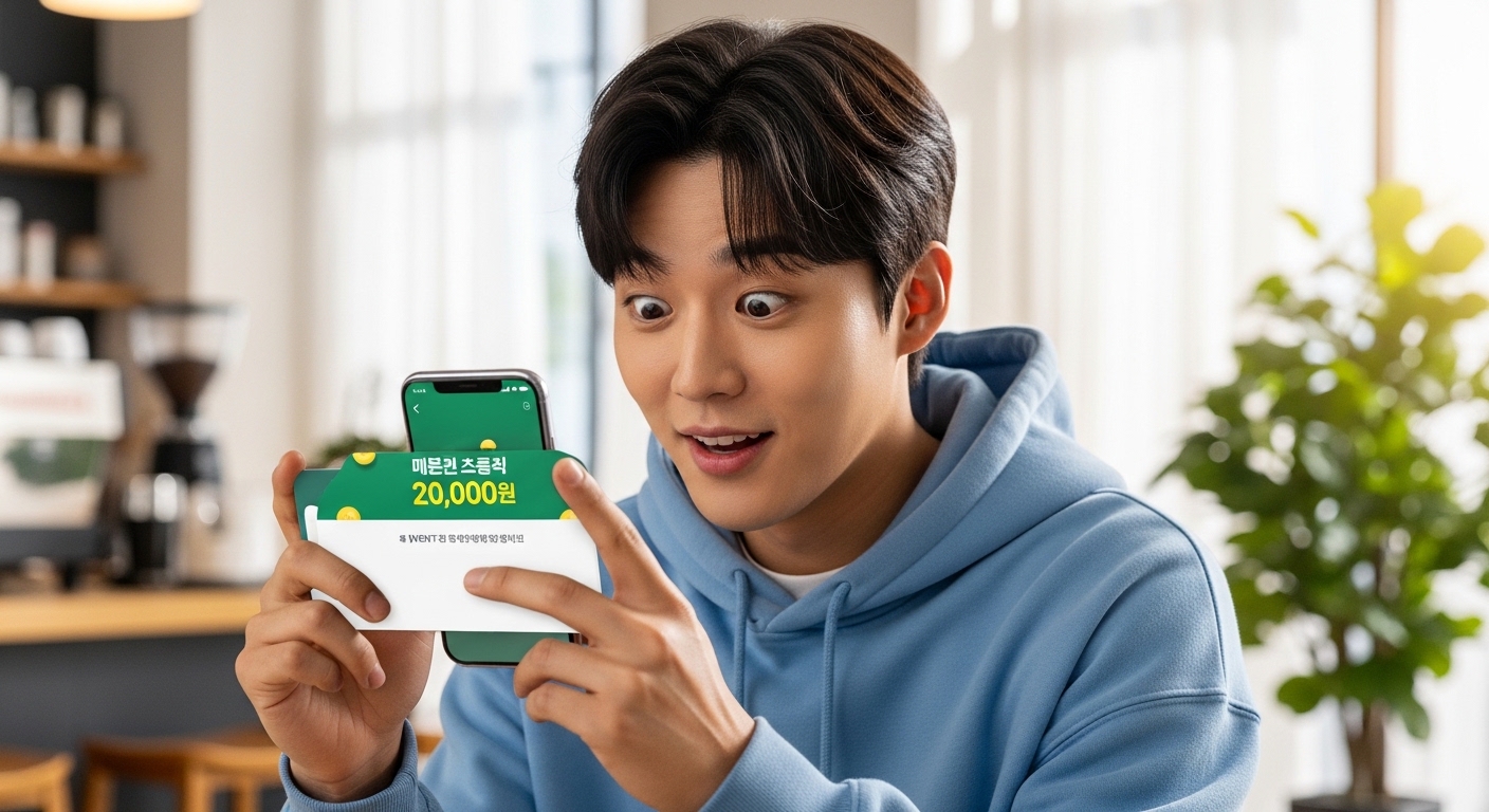 멜론 캐시 20,000원, 어디서 받았을까요?