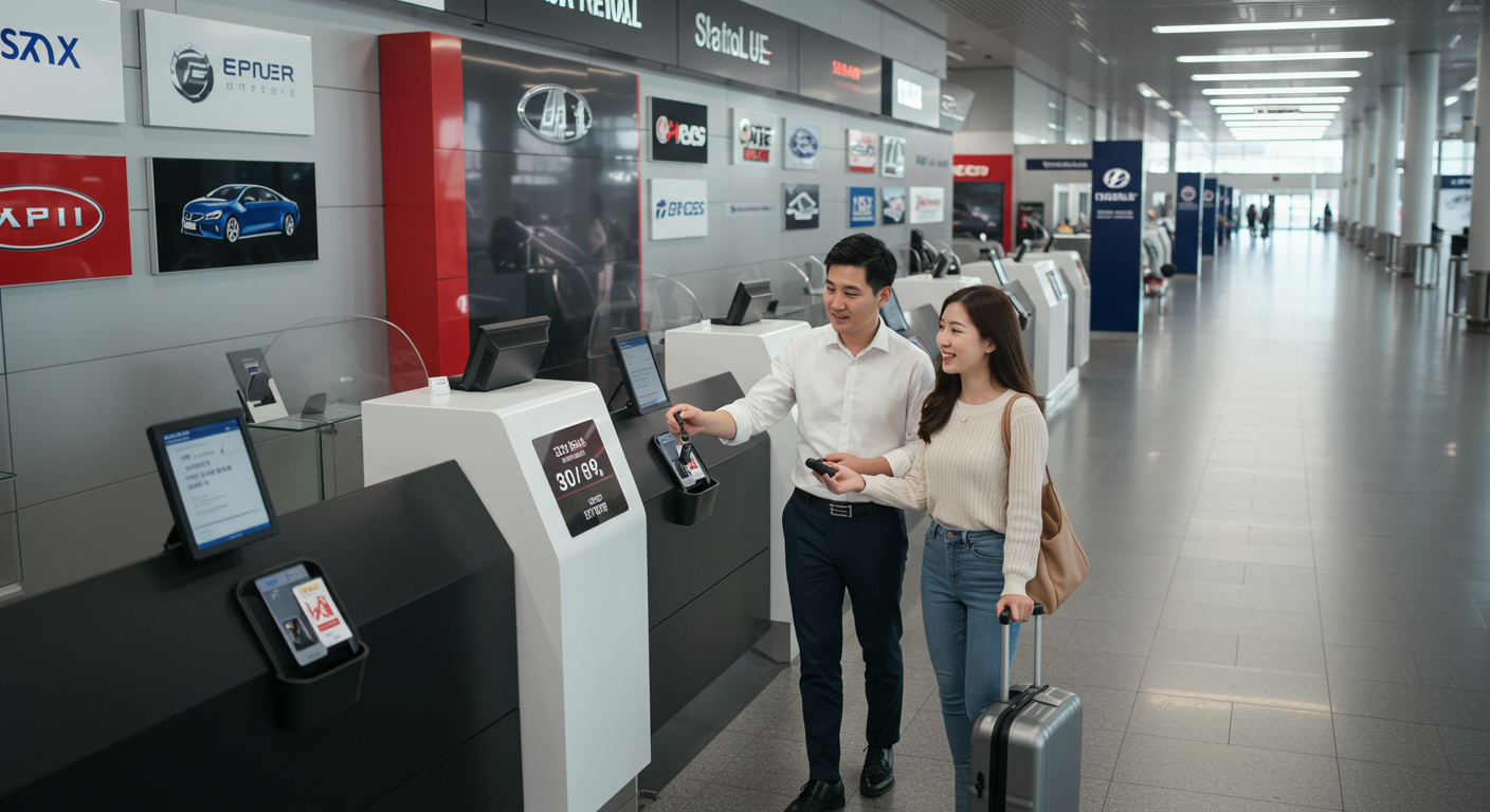 울산의 주요 렌트카 업체와 편리한 이용 방법 (업체 정보 & 공항/도심 이용)