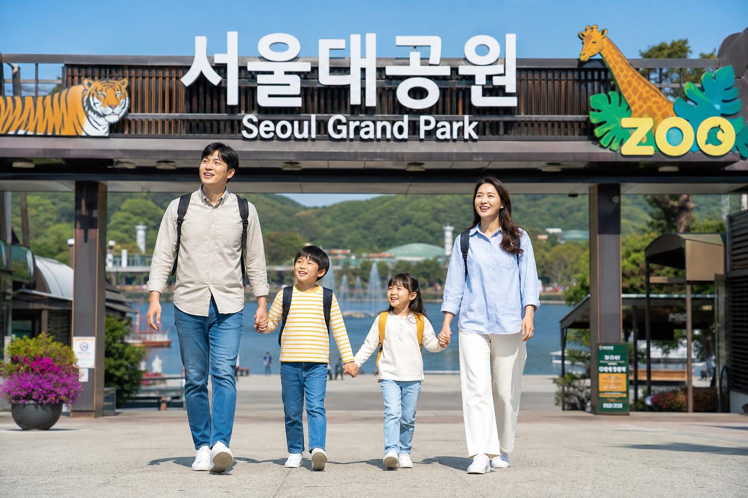 서울대공원 주요 시설, 뭐가 있을까요?