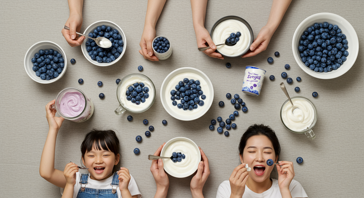 블루베리 변색, 나만 그런 걸까요?