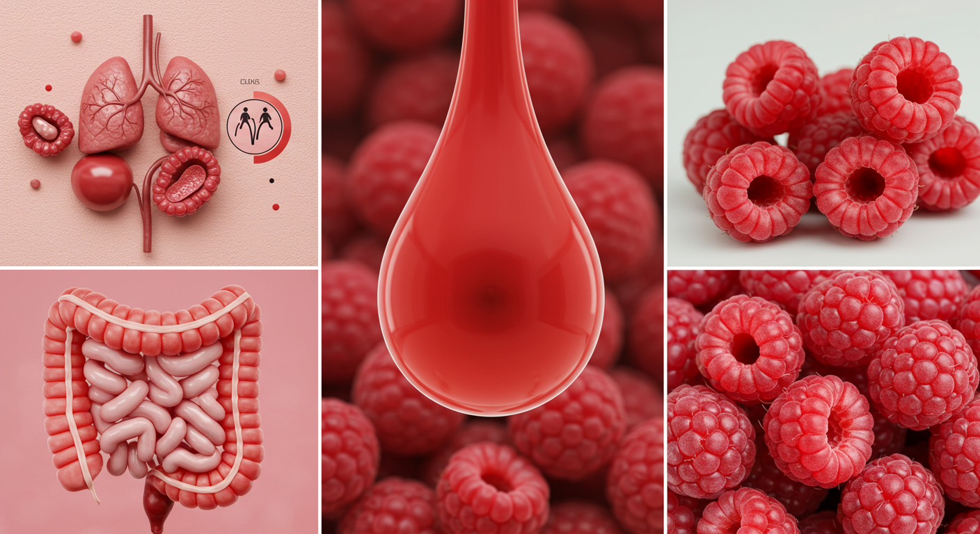 내 몸을 지키는 산딸기 효능 3: 소화, 혈관, 갱년기 건강