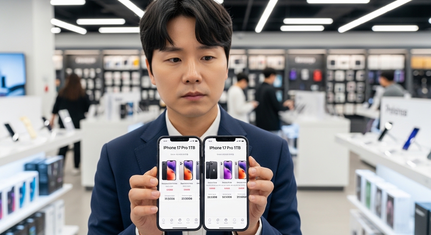 아이폰17프로 1테라 가격 및 용량 구성