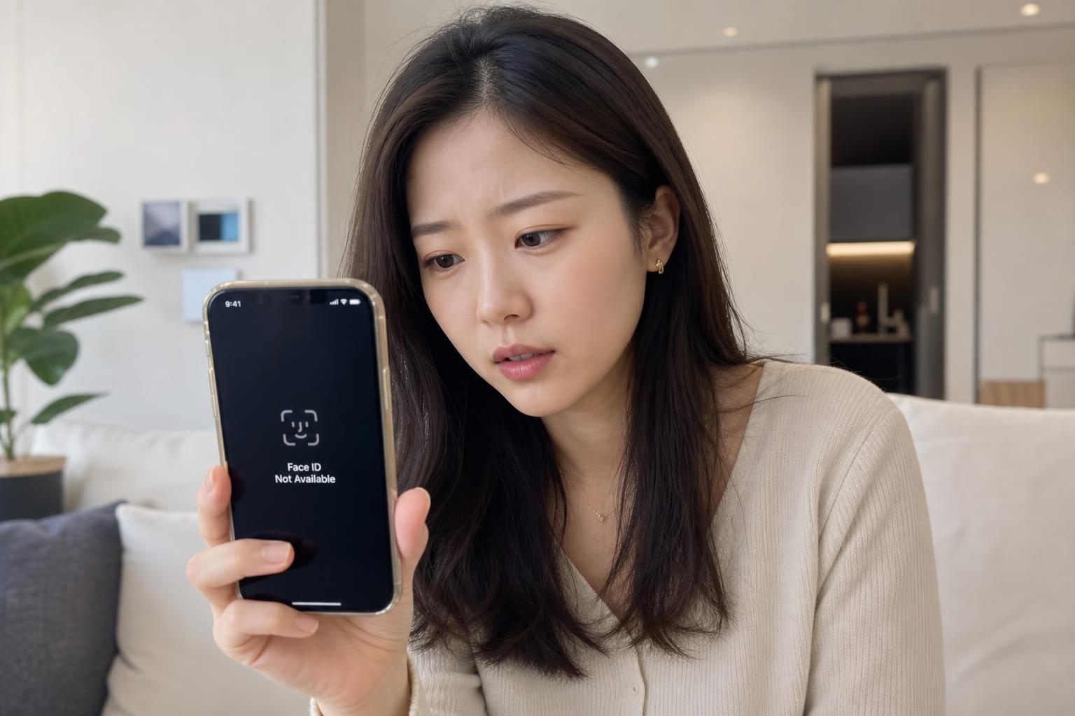 페이스아이디 안됨, 어떤 증상인지 먼저 확인해 볼까요?