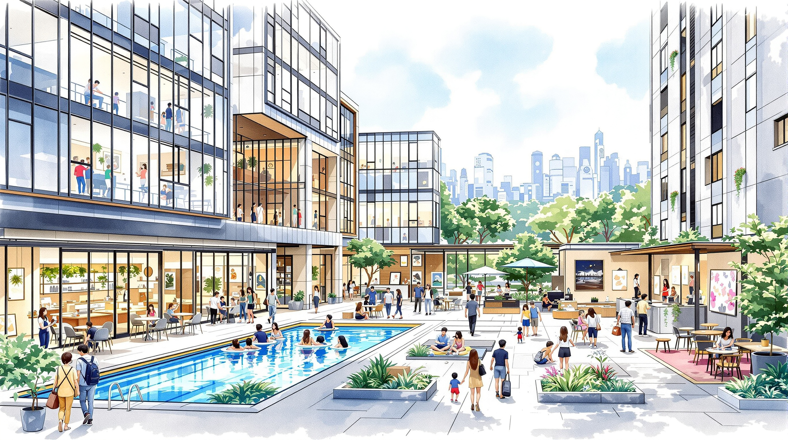 호텔보다 좋은 커뮤니티 시설!