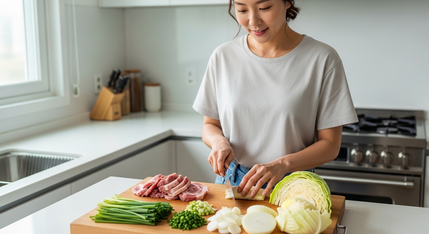 이것만 있으면 돼요! 주요 재료 준비하기
