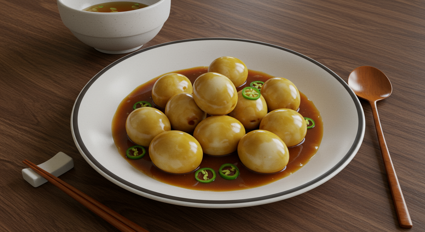 메추리알 장조림은 어떤 음식일까요?