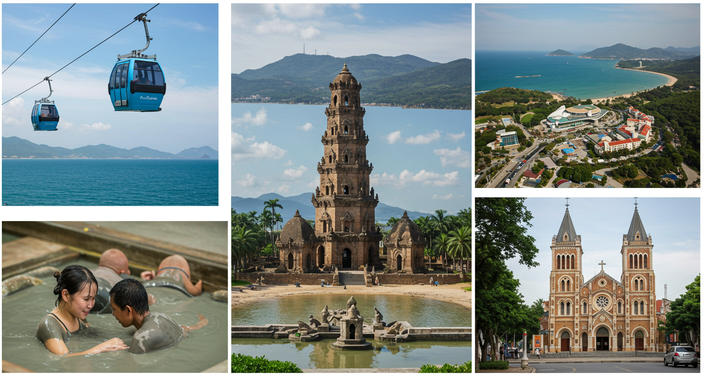 나트랑 대표 관광지 및 체험 완벽 정리