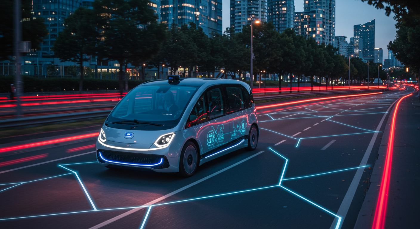 미래 자동차는 어떤 모습일까요?