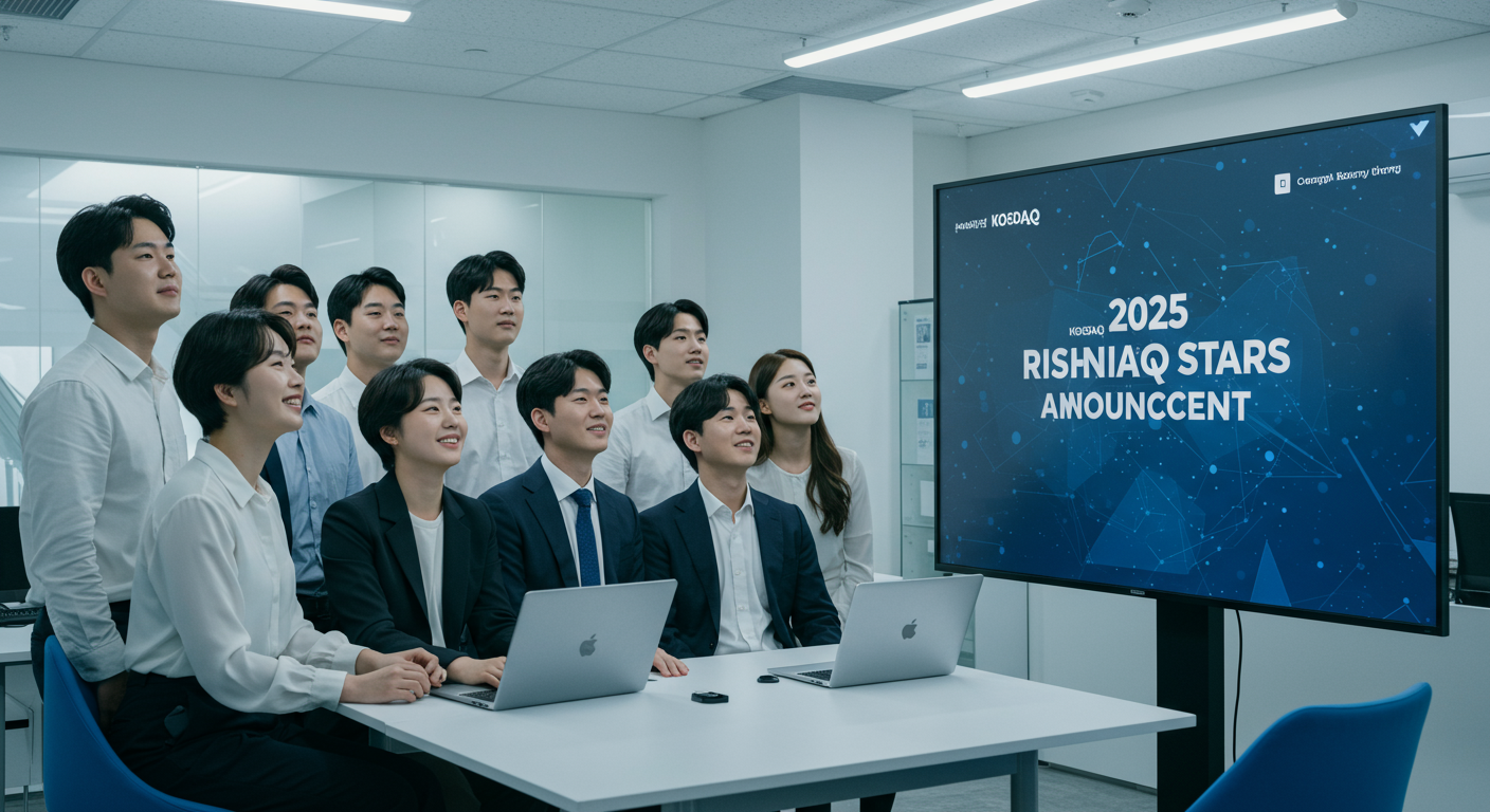 2025년 코스닥 라이징스타 선정 현황