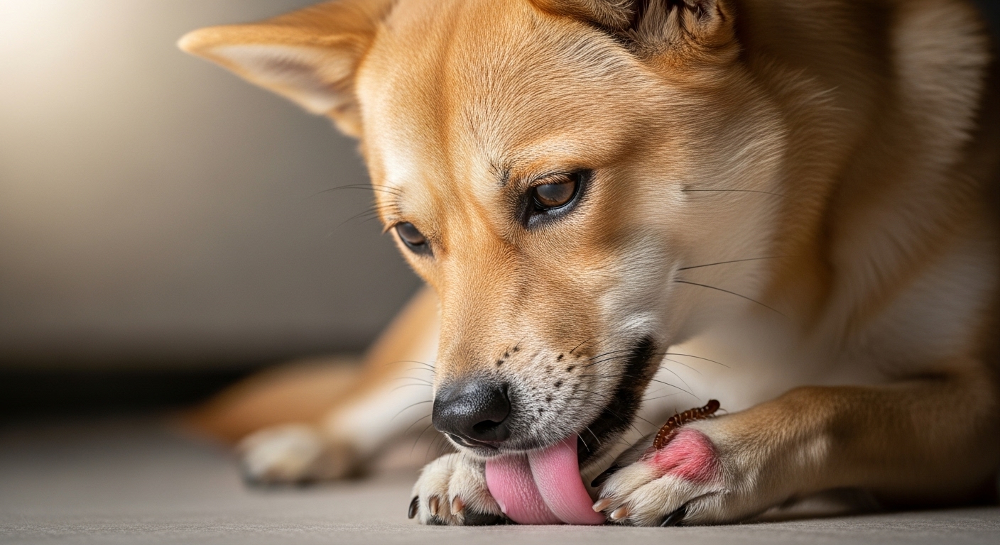 우리 강아지가 지네에게 물리면 어떤 증상을 보일까요?