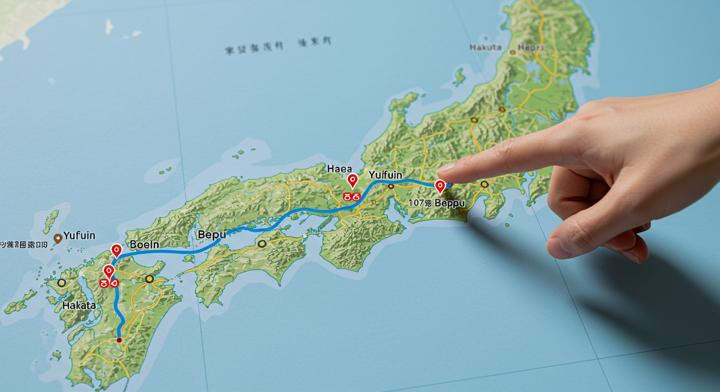 하카타에서 유후인까지! 유후인 노모리 운행 정보 🗺️