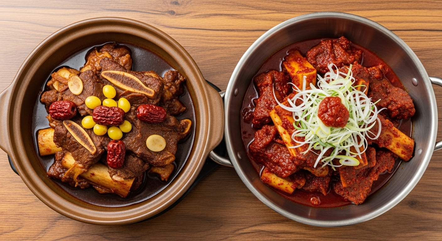전통 갈비찜과 매운소갈비찜, 무엇이 다를까요?