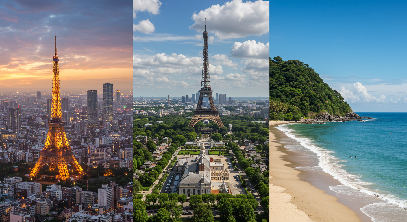 인기 만점! 글로벌 TOP 10 여행지 살펴보기