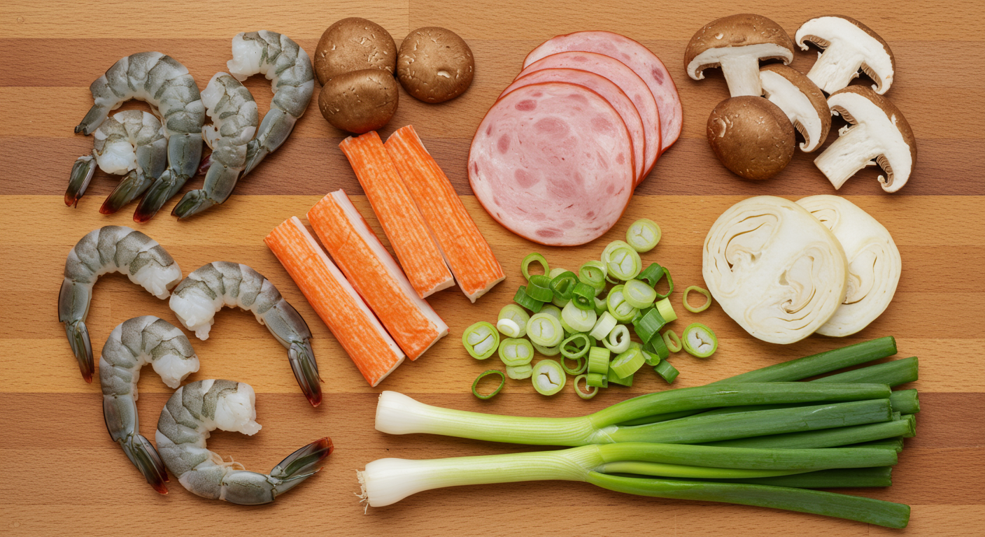 꼬치전의 팔색조 매력! 어떤 재료가 들어가나요?