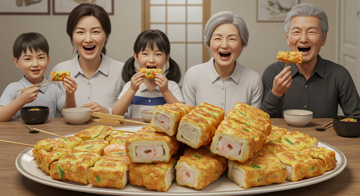 더 안전하고 편하게! 이쑤시개 없는 새우 꼬치전!