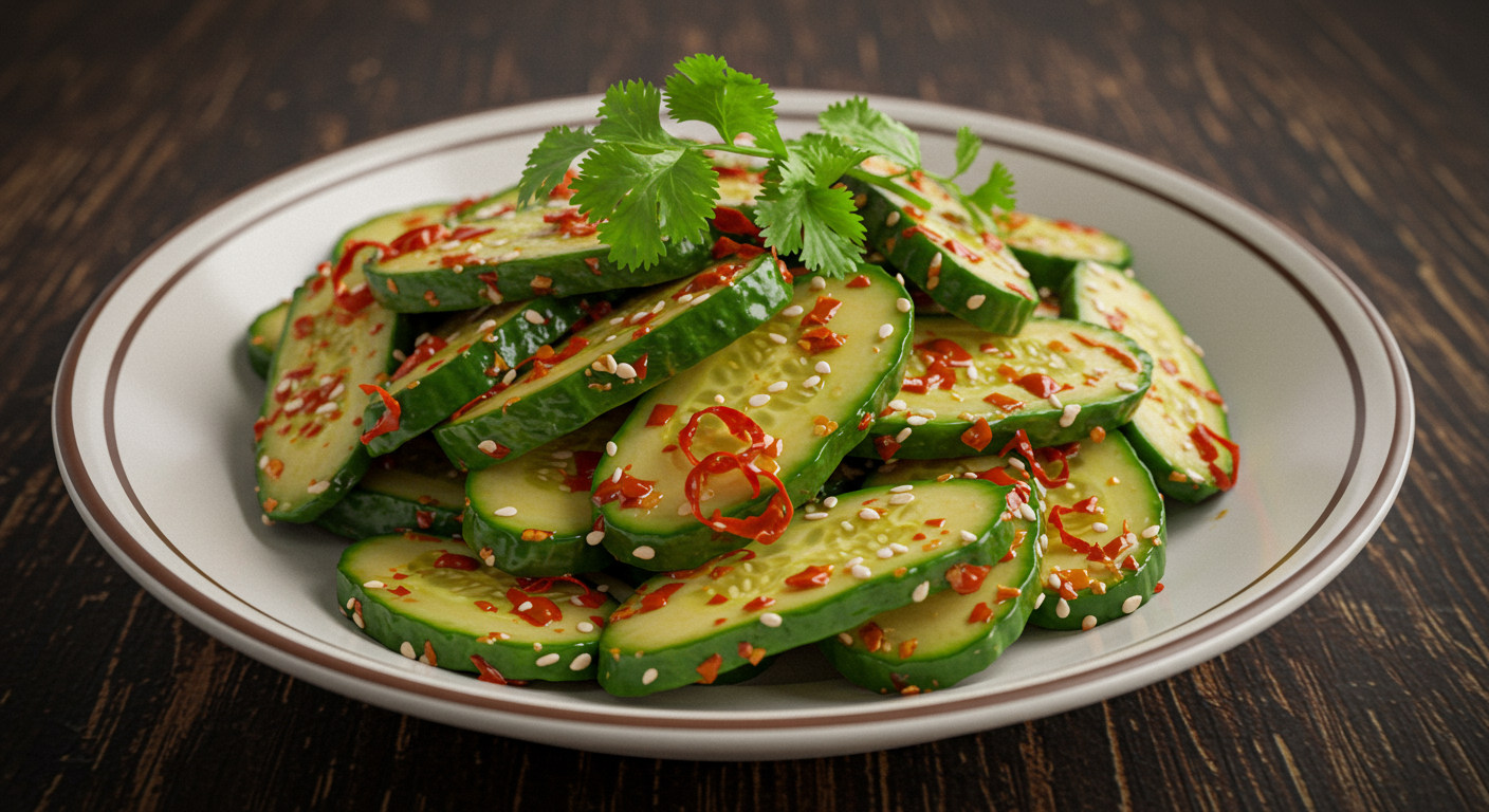 라조장 오이무침 이게 뭔가요?