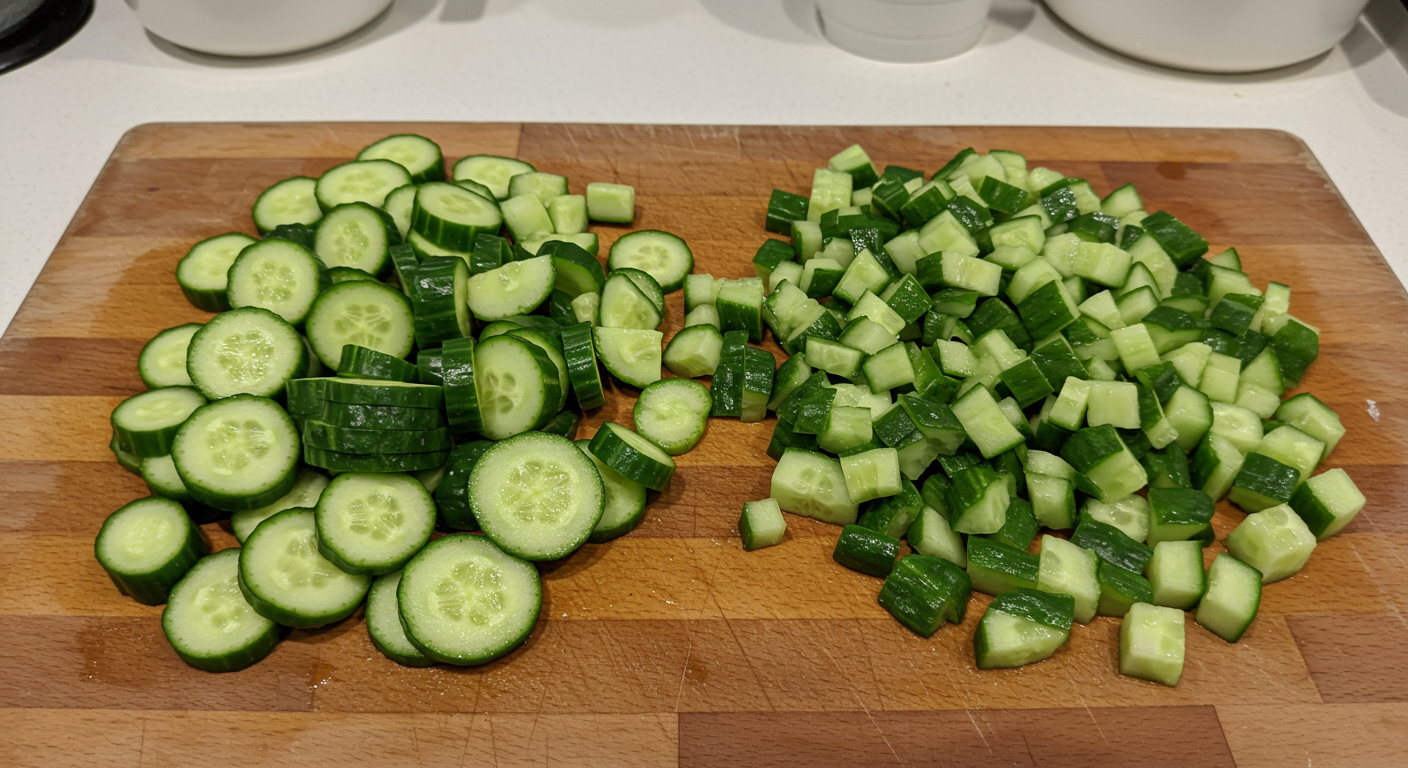 파이황과 오이탕탕이 중국식 오이무침과의 차이점