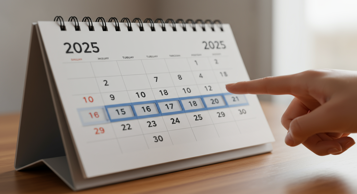 2025년 한국은행 기준금리 발표일, 언제일까요?