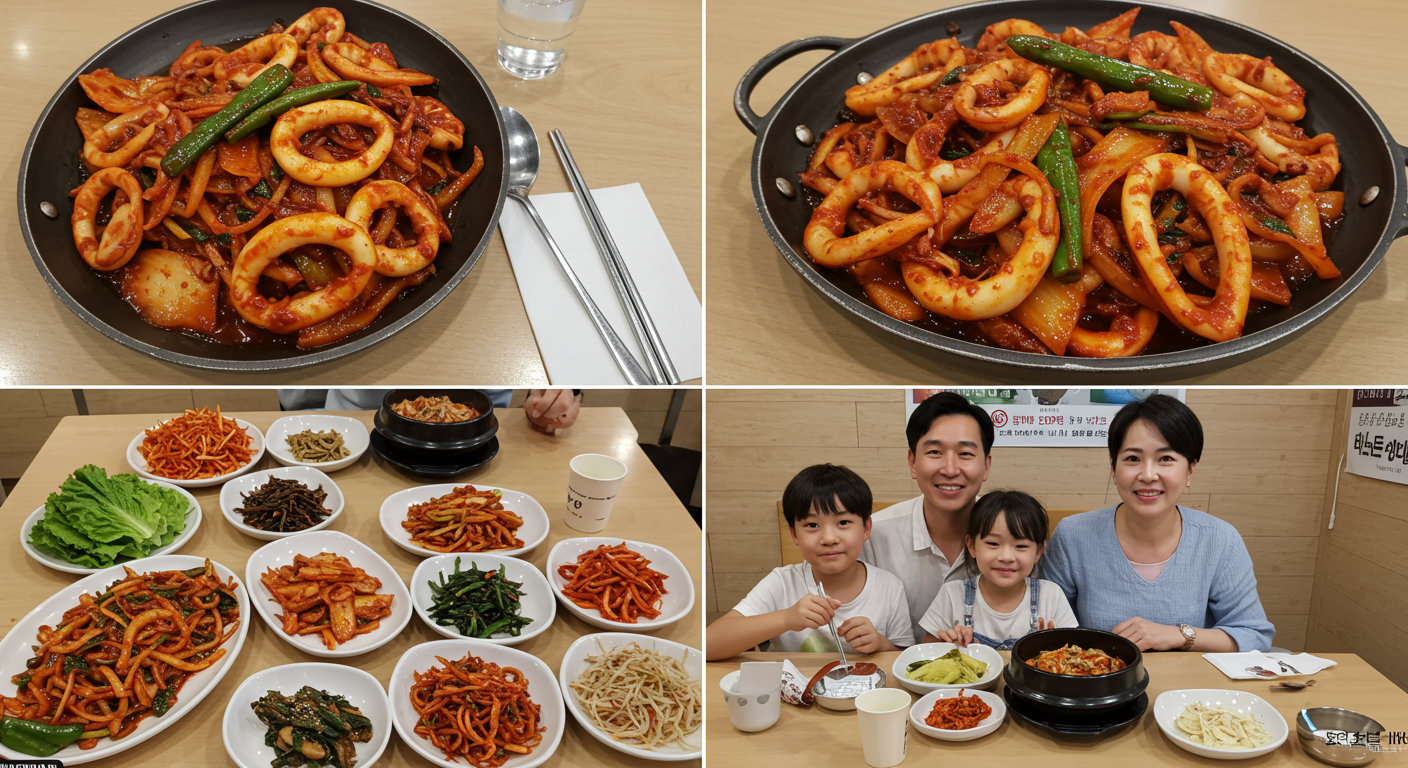 가격은 얼마? 가성비 끝판왕 청주 오징어볶음!