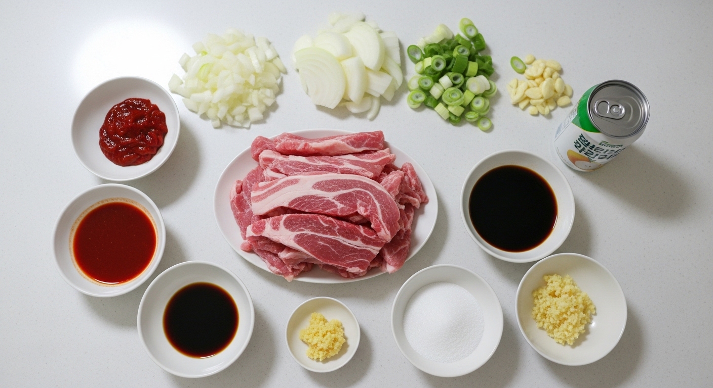 맛있는 제육볶음, 어떤 재료가 필요할까요?