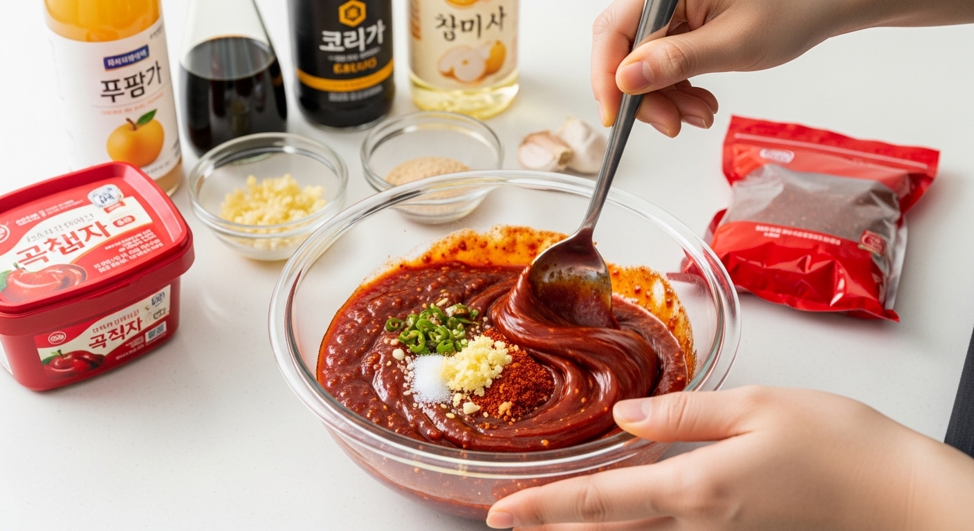 마법의 양념장, 황금 비율은?