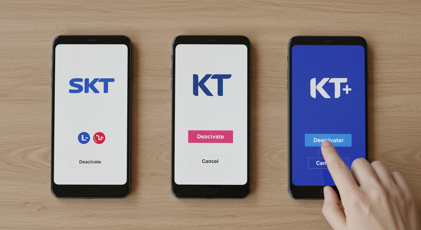 통신사별 음성사서함 서비스 해지 방법 (SKT, KT, U+) 📞