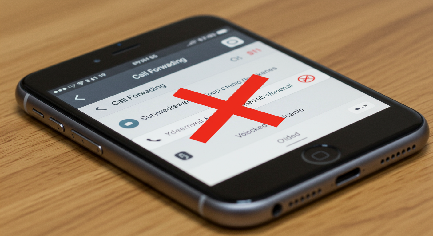 아무리 해도 안 꺼진다면? 착신전환으로 완전 차단! 🚫