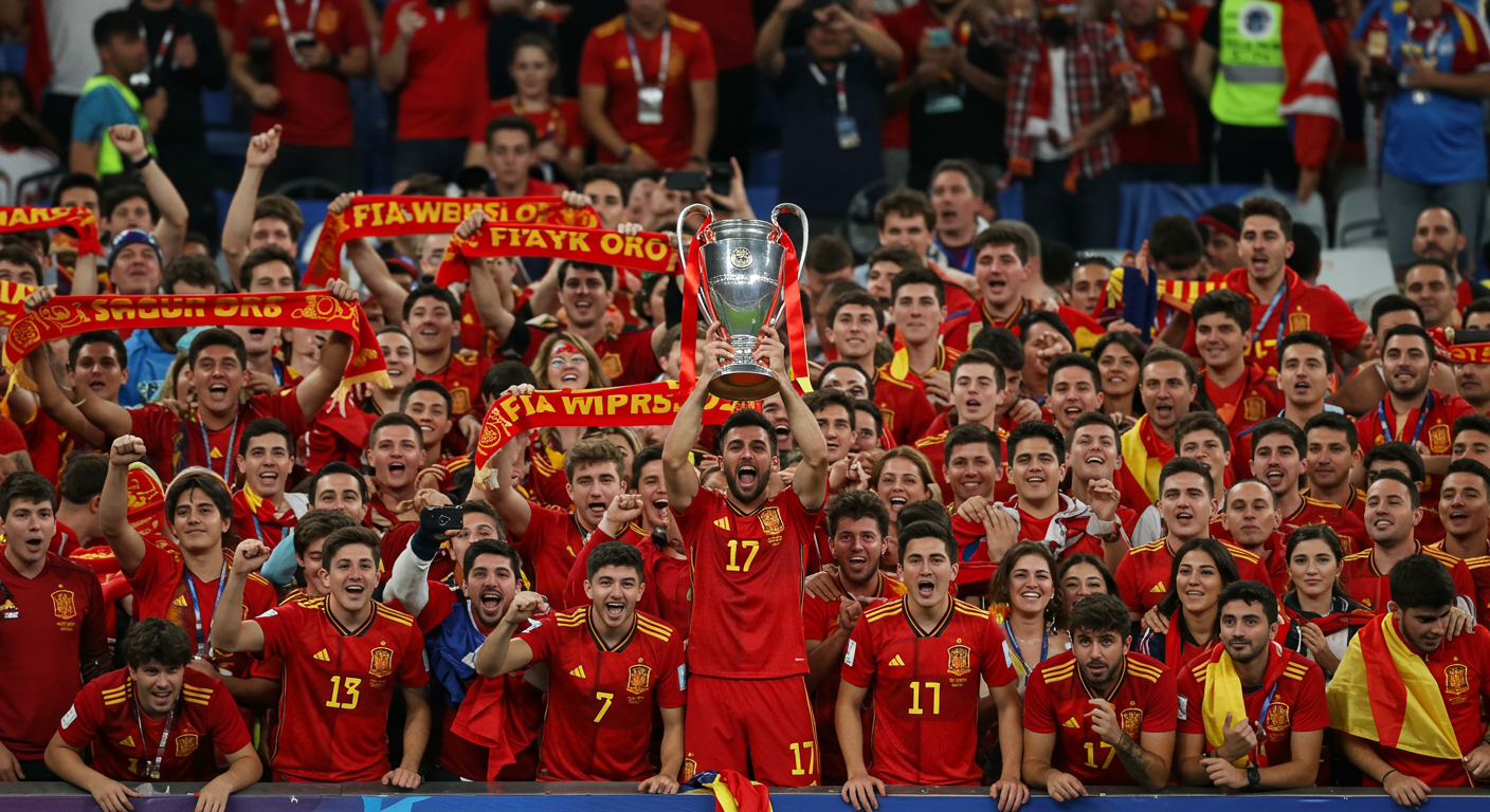 2025년 스페인 FIFA 랭킹 1위 탈환의 순간!
