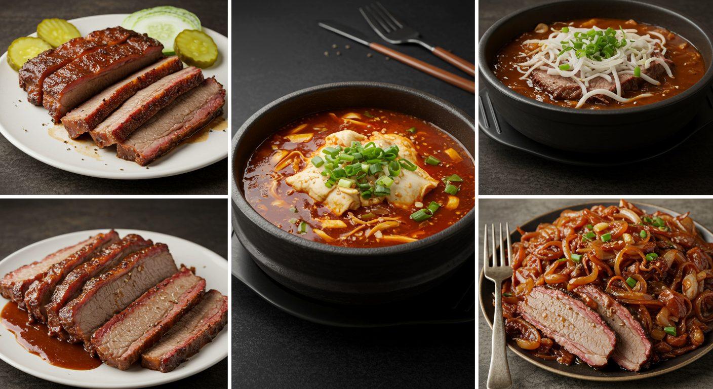 전 세계가 사랑하는 브리스킷! 다양한 조리법