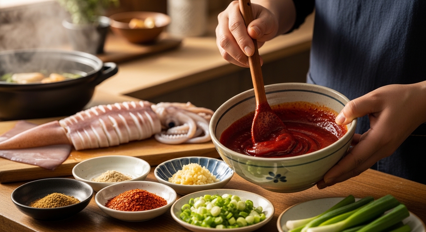 초장 양념 황금 비율로 깊은 맛 내는 법