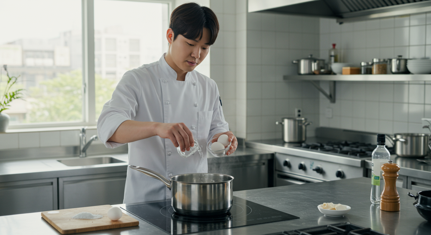 셰프들의 특급 노하우: 백종원 계란 삶는법 따라 해봐요!